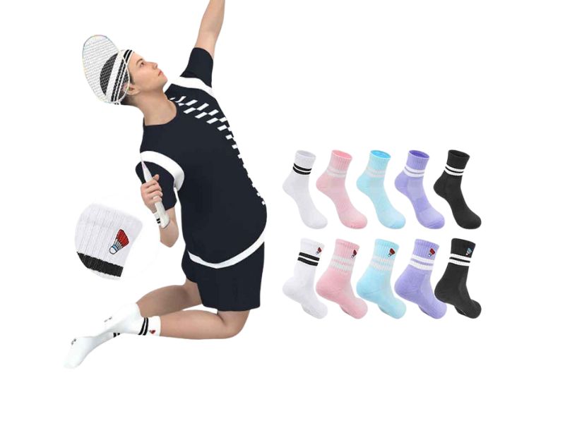 Calzini da badminton personalizzati